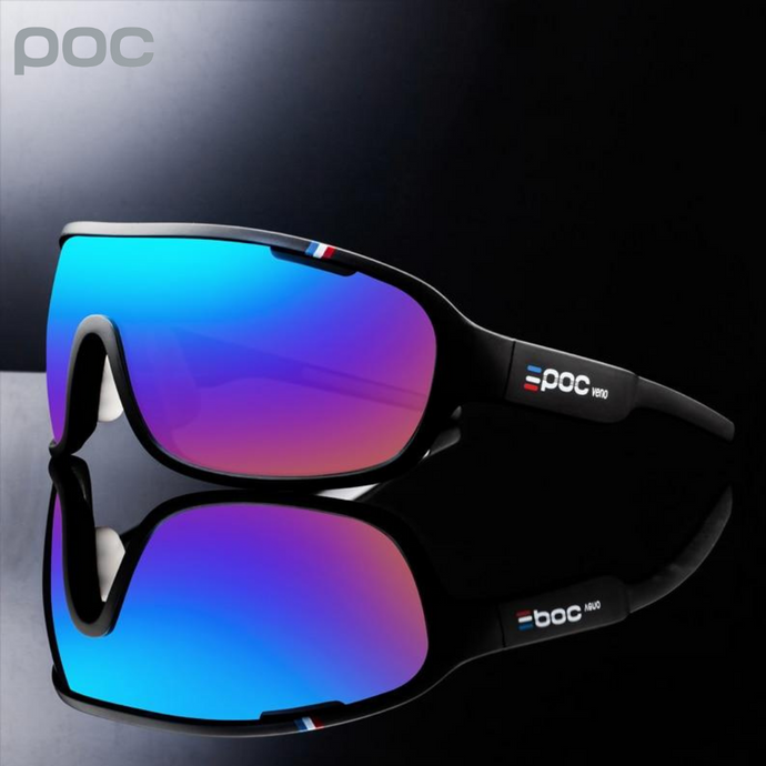 🚨POC France, UV400 +3 lentes, UV400, HD,Professional Cycling/-60% OFF